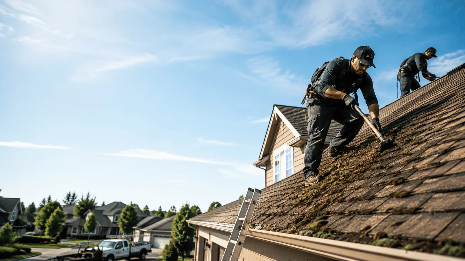 Roof Moss Removal in Neck City, MO near me